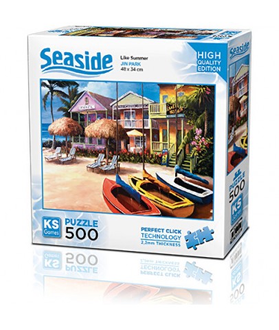 Ks Games Puzzle 500 Welcome To Beach (Like Summer)