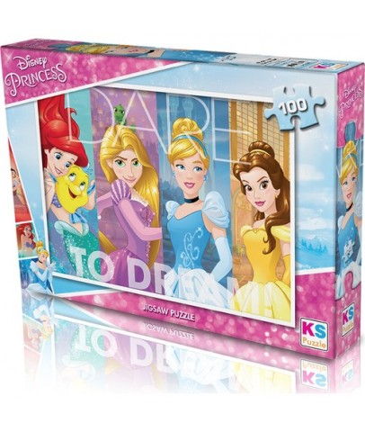 Ks Games Puzzle Prıncess  100 Parça Pr714