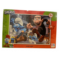 Ks Games Puzzle Smurf 50 Parça Puzzle