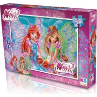 Ks Games Puzzle Wınx  100 Parça Wınx714