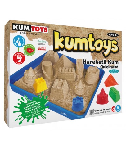 Kumtoys Hareketli Kinetik Kum Seti