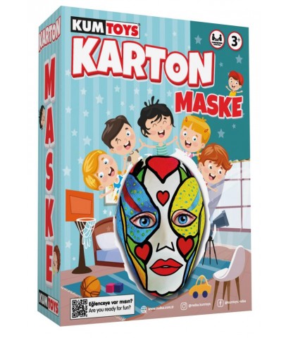 Kumtoys Karton Maske Seti Kutulu