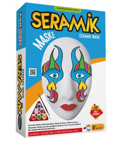 Kumtoys Seramik Maske KM5217