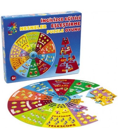 Kutulu Puzzle Eşleştirme Oyunu