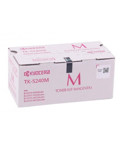 Kyocera TK-5240M Magenta Kırmızı Orjinal Fotokopi Toneri Ecosys M5526cdn-5526cdw P5026cdn-5026cdw 3.