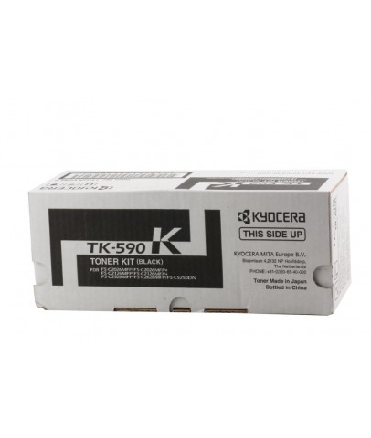 Kyocera TK-590K Black Siyah Orjinal Fotokopi Toneri FS-C2016-2026-2126-2526-2626 M6026-6526 7.00