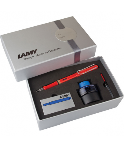 Lamy Dolma Kalem Mürekkep+Pompa Safari 16DS-M