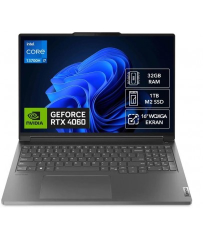 Lenovo ThinkBook 16p G4 21J80032TR i7-13700H 32GB 1TB 8GB RTX 4060 GDDR6 16¨ WQXGA FreeDOS Notebook