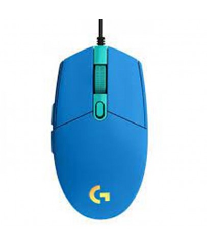 Logitech 910-005801 G102 LightSync Mavi 8000DPI 6 Tuş Optik RGB Blue Kablolu Gaming (Oyuncu) Mouse