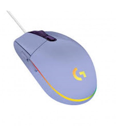 Logitech 910-005854 G102 LightSync Lila 8000DPI 6 Tuş Optik RGB Siyah Kablolu Gaming (Oyuncu) Mouse