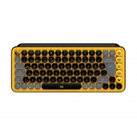 Logitech 920-010818 POP Keys Yellow-Black Kablosuz Mekanik Emoji Klavyesi