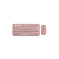 Logitech 920-012247 Pebble 2 Combo Pembe Kablosuz Klavye Mouse Seti