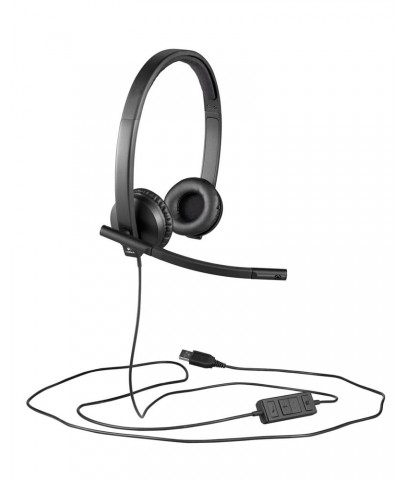 Logitech 981-000575 H570E Stereo Usb Çift Taraflı Headset Mikrofonlu  Kulaklık