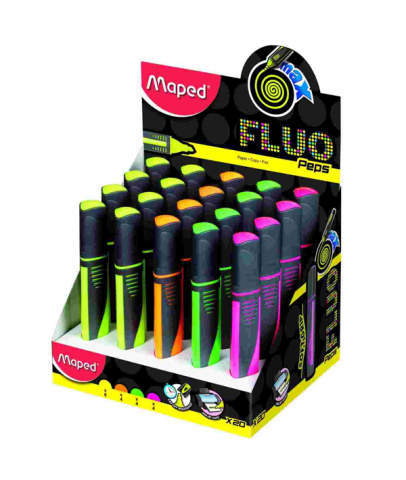 Maped Fosforlu Kalem Fluo Paps 5 Renk 742937