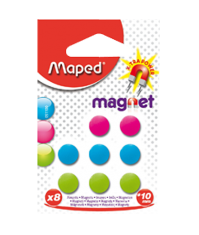 Maped Mıknatıs 10 MM 8 Lİ 051100