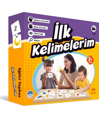 Martı Eğitici Yapboz İlk Kelimelerim