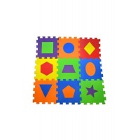 Matrax Oyuncak Eva Puzzle Yer Matı 33x33 7mm Geometrik