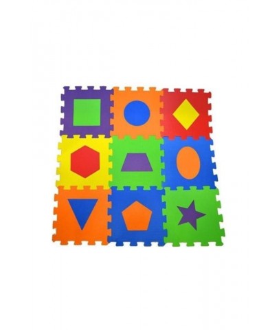 Matrax Oyuncak Eva Puzzle Yer Matı 33x33 7mm Geometrik