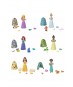 Mattel Disney Prenses Color Reveal Bebekler HMB69