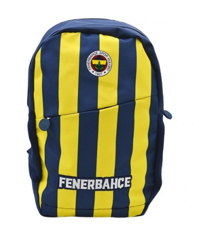 Me Çanta Fenerbahçe Çubuklu Forma Desen Okul Çantası