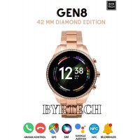 Megatech GEN 8 42 mm GPS-NFC-Siri Destekli Smartwatch Diamond Edition Akıllı Saat