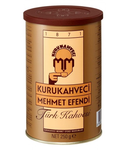 Mehmet Efendi Kahve 250 Gr Teneke Kutu