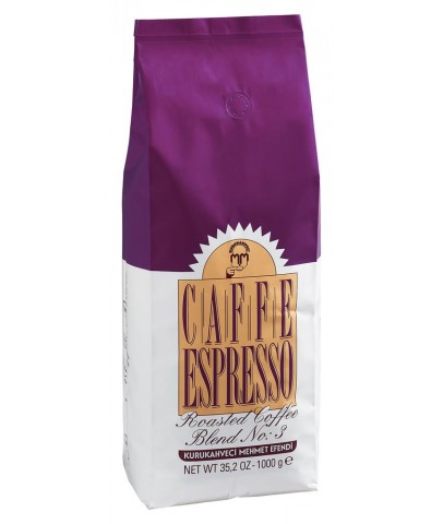 Mehmet Efendi No:3 ROASTEDBLEBD ESPRESSO 1000GR Çekirdek Kahve