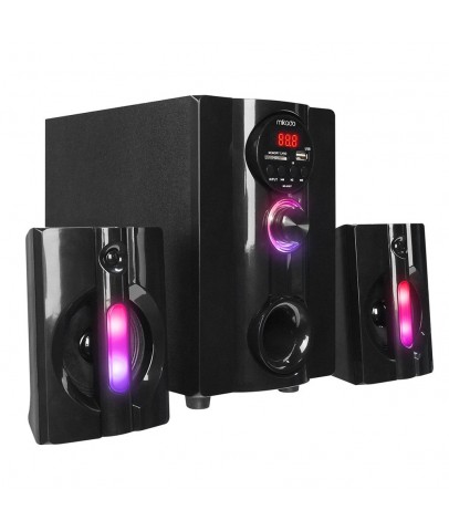 Mikado MD-95BT 2+1 20W Siyah Multimedya FM-BT-SD-USB Speaker Hoparlör Kumandalı