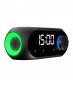 Mikado MD-W7 1200mAh 5W Siyah Bluetooth-Aux-Derece-Usb-FM Double Alarmlı Saat Speaker Speaker