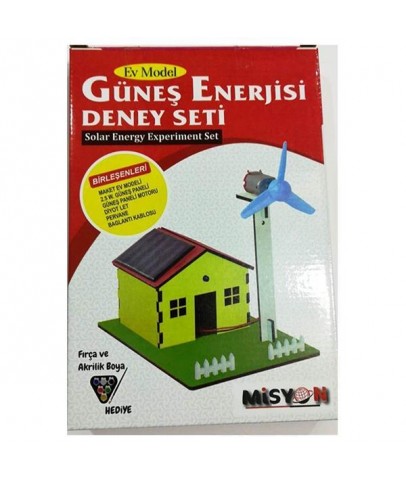 Misyon Güneş Enerjisi Deney Seti Ev Modeli MSY-29