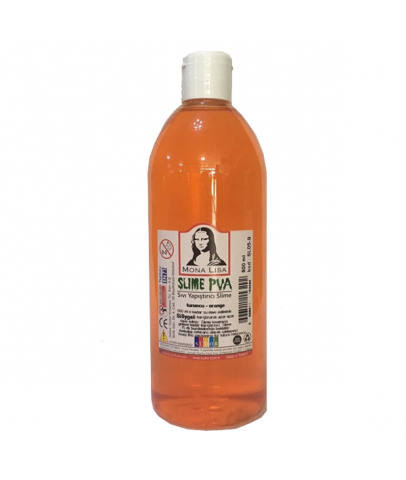 Mona Lisa Sıvı Yapıştırıcı Slime 500 ML Turuncu SL05-9