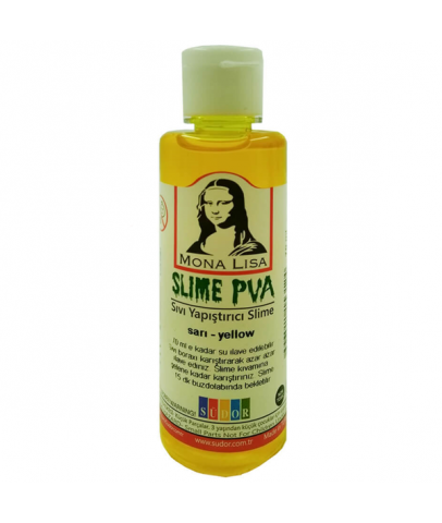 Mona Lisa Sıvı Yapıştırıcı Slime 70 ML Sarı SL01-2