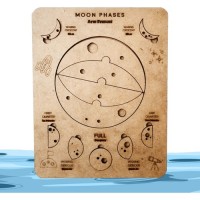 Moon Beavers Ayın Evreleri Ahşap Eğitici Oyun