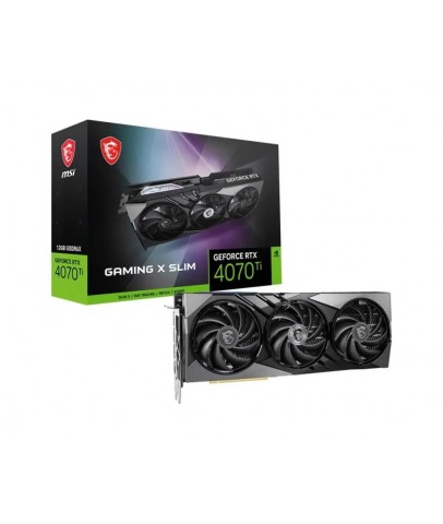 Msı GeForce RTX4070Ti Gaming X Slim 12G 12GB GDDR6X 192Bit DX12 Gaming (Oyuncu) Ekran Kartı