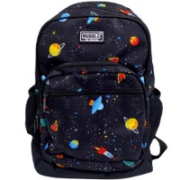 Muggle Mu-0402 Ot-Galaxy Siyah Okul Çantası