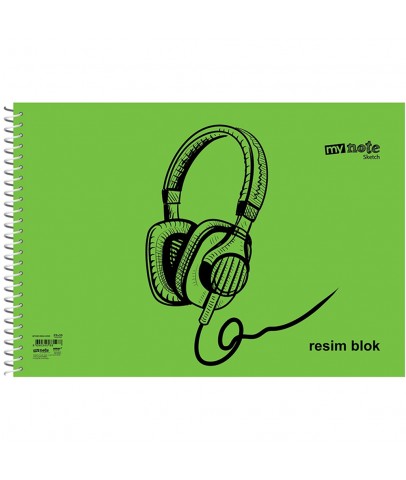 Mynote Flex Pp Resim Blok 25x35 Cm 25 YP