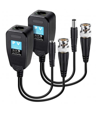 Nova BNC To Ethernet Video Power Balun Çevirici