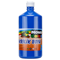 Nova Color Akrilik Boya 1 KG Mavi NC-223