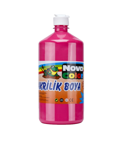 Nova Color Akrilik Boya 1 KG Pembe NC-230