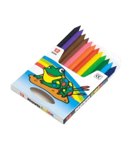 Nova Color Crayon Mum Boya Kısa 12 Li