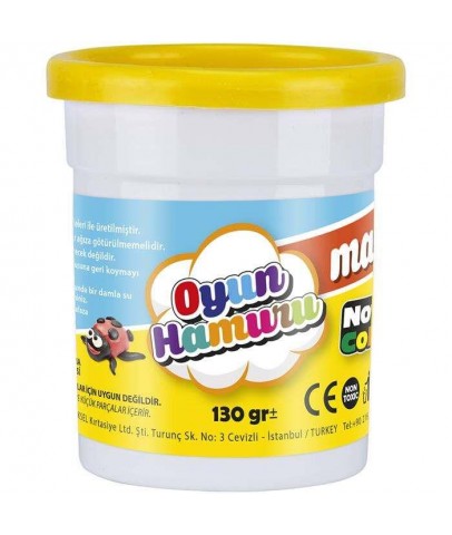 Nova Color Oyun Hamuru Sarı Nc-4140 130Gr