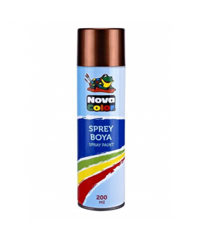 Nova Color Sprey Boya 200 ML Bakır NC-813