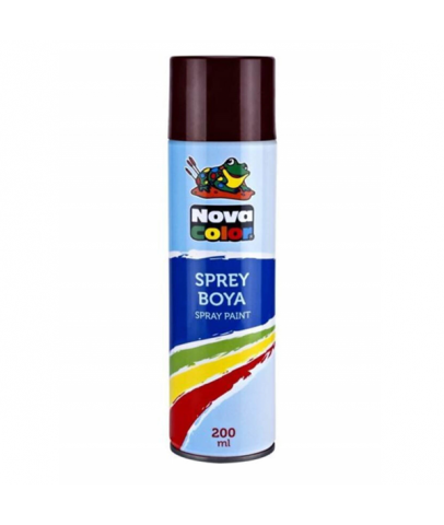 Nova Color Sprey Boya 200 ML Kahverengi NC-806