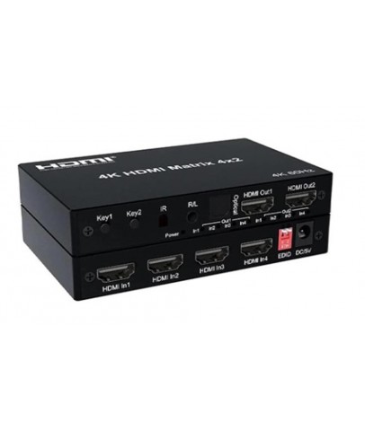 Nova HDMI 4×2 Matrix Switch