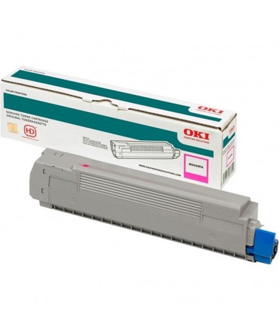 OKI MC873-MC883 10.000 Sayfa Magenta Kırmızı Toner 45862815