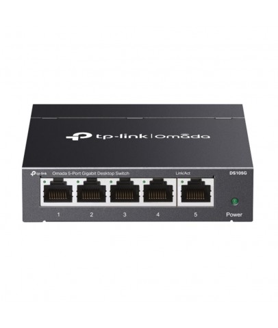 Omada Tp-Link DS105G 5 Port 10-100-1000 Mbps Switch Çelik Kasa Rack Mount