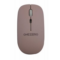 Onezero Ms-04 Pembe Bluetooth Mouse Şarjlı (Açma Kapama Tuşlu)