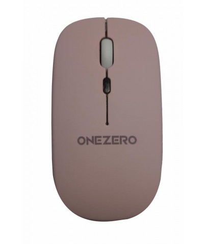 Onezero Ms-04 Pembe Bluetooth Mouse Şarjlı (Açma Kapama Tuşlu)