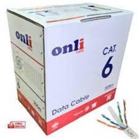 Onli U-UTP 23 AWG CCA 100 Metre Cat6 Kablo