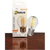 Orbus ORB-GC45 Mum 4W E27 Şeffaf Dekoratif Led Filament Ampul